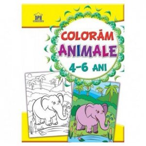 Coloram animale 4-6 ani