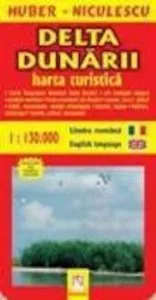 Delta Dunarii - harta turistica si rutiera
