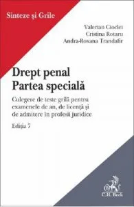 Drept penal. Partea speciala Ed.7 de Cristina Rotaru