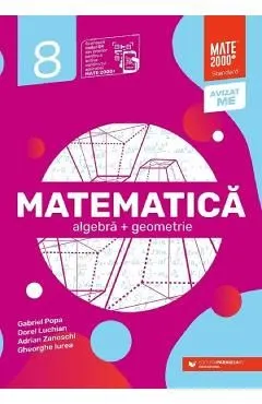 Matematica - Clasa 8 - Standard de Adrian Zanoschi