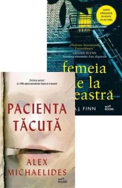 Pachet Pacienta tacuta   Femeia de la fereastra de A.J. Finn
