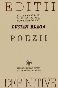 Poezii - Editii definitive de Lucian Blaga