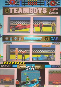 Teamboys Motor Garages - Stickers