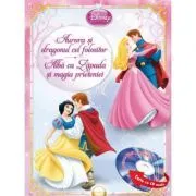 Aurora si dragonul cel folositor. Alba-ca- Zapada si magia prieteniei (Carte   CD audio) de Disney