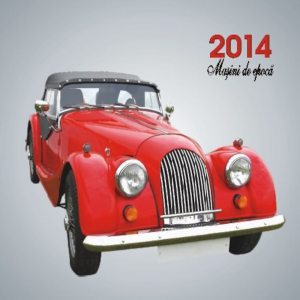 Calendar de birou 2014 cu masini de epoca