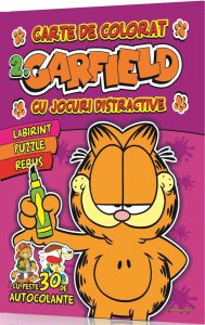 Garfield - Carte de colorat cu jocuri distractive, Vol. 2