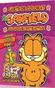 Garfield - Carte de colorat cu jocuri distractive, Vol. 2