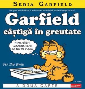 Garfield castiga in greutate