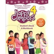 Happy Campers 4. Student Book and Workbook. Clasa a 4-a
