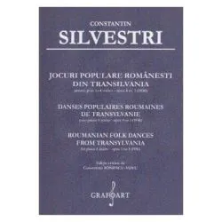 Jocuri populare romanesti din Transilvania pentru Pian la 4 maini Opus 4, numarul 1 de Constantin Silvestri