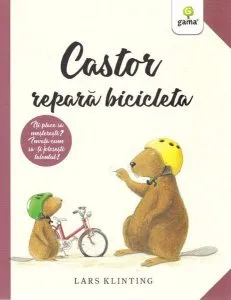 Castor repară bicicleta. CASTOR de Lars Klinting