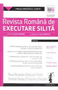 Revista romana de executare silita 3 din 2017