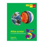Atlas geografic scolar. Terra. Clasa a 5-a