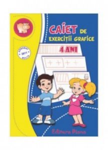 Caiet de exercitii grafice - 4 ani