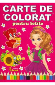 Carte de colorat pentru fetite