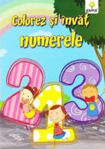 Colorez si invat numerele