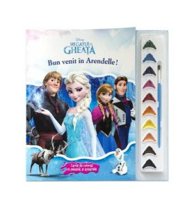 Disney.Regatul de gheaţă. Bun venit în Arendelle! (pensulă   acuarele)