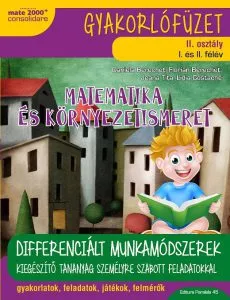 Matematica si explorarea mediului (in limba maghiara). Caiet de lucru. Clasa a II-a de Lidia Costache