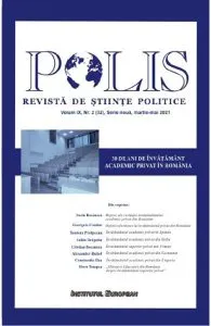 Polis Vol.9 Nr.2(32) Serie noua martie-mai 2021. Revista de Stiinte politice