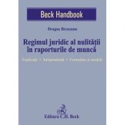Regimul juridic al nulitatii in raporturile de munca. Explicatii. Jurisprudenta. Formulare si modele
