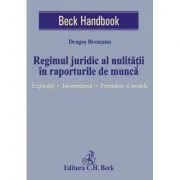 Regimul juridic al nulitatii in raporturile de munca. Explicatii. Jurisprudenta. Formulare si modele de Dragos Brezeanu