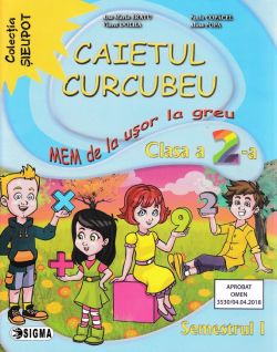 Caietul Curcubeu MEM - Clasa 2 Sem.1