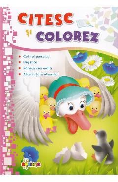 Citesc si colorez: Ratusca cea urata