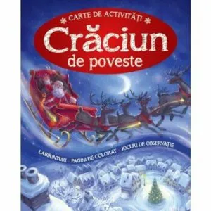 Craciun de poveste. Carte de activitati