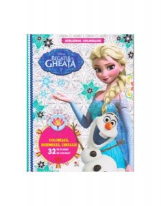 Disney. Atelierul culorilor. Regatul de gheață