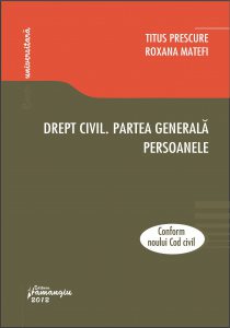 Drept civil. Partea generala - Persoanele