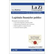 Legislatia finantelor publice. Actualizat la 5. 12. 2022