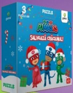 PJ MASKS salveaza Craciunul!