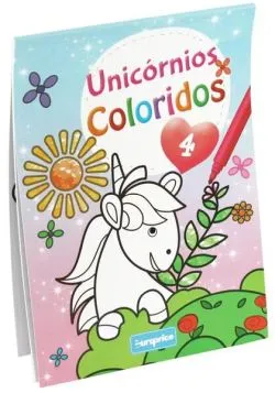 Carte de colorat Unicorni (Vol. 4)