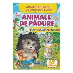 Formeaza imaginea. Animale de padure   67 autocolante