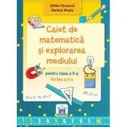 Caiet de Matematica si explorarea mediului pentru clasa a 2-a semestrul 2 de Stefan Pacearca