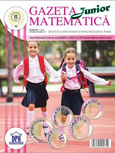 Gazeta Matematica Junior nr. 86
