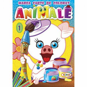 Marea carte de colorat - Animale (Vol. 1)