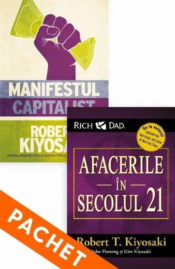 Pachet Robert T. Kiyosaki – „Gândește ca un investitor“