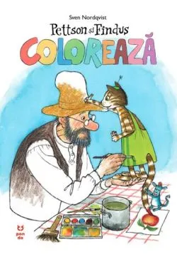 Pettson si Findus Coloreaza de SVEN NORDQVIST