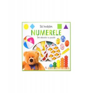 Să învățăm numerele. Set educativ cu puzzle