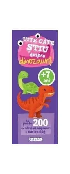 Uite câte știu despre dinozauri!