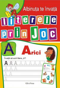 Albinuta te invata literele prin joc