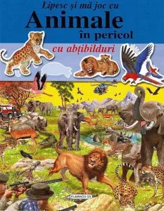 Lipesc si ma joc cu abtibilduri - Animale in pericol