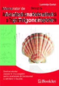 Memorator de analiza matematica si trigonometrie