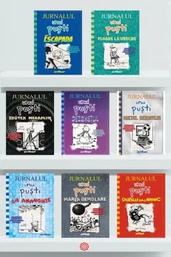 Pachet Seria Jurnalul unui puști II de Jeff Kinney