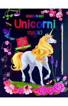 Unicorni magici. Scratch Art