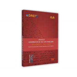 Analele Universitatii de Vest din Timisoara. Seria Drept, Nr. 1/2019