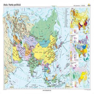 Asia. Harta politica