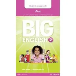 Big English 2 Pupil's eText Access Code (standalone)