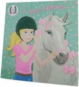 I love horses (verde)